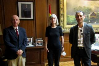 El Presidente del TSJCLM traslada el pésame de la institución judicial a la familia de Abelardo Sánchez Gabaldón, funcionario fallecido víctima de la pandemia 